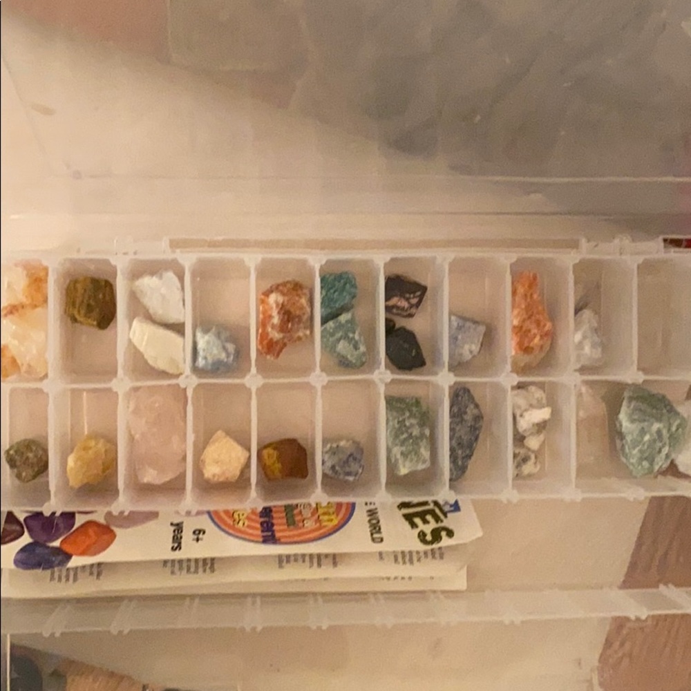 Rocks and crystals